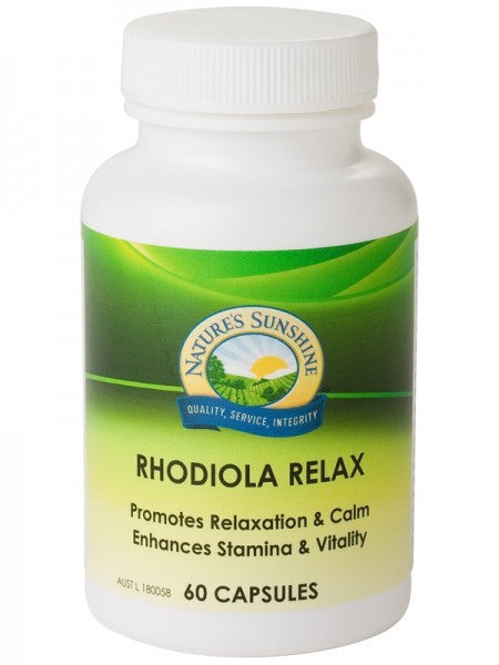 Nature's Sunshine, Rhodiola Relax, 60 Capsules
