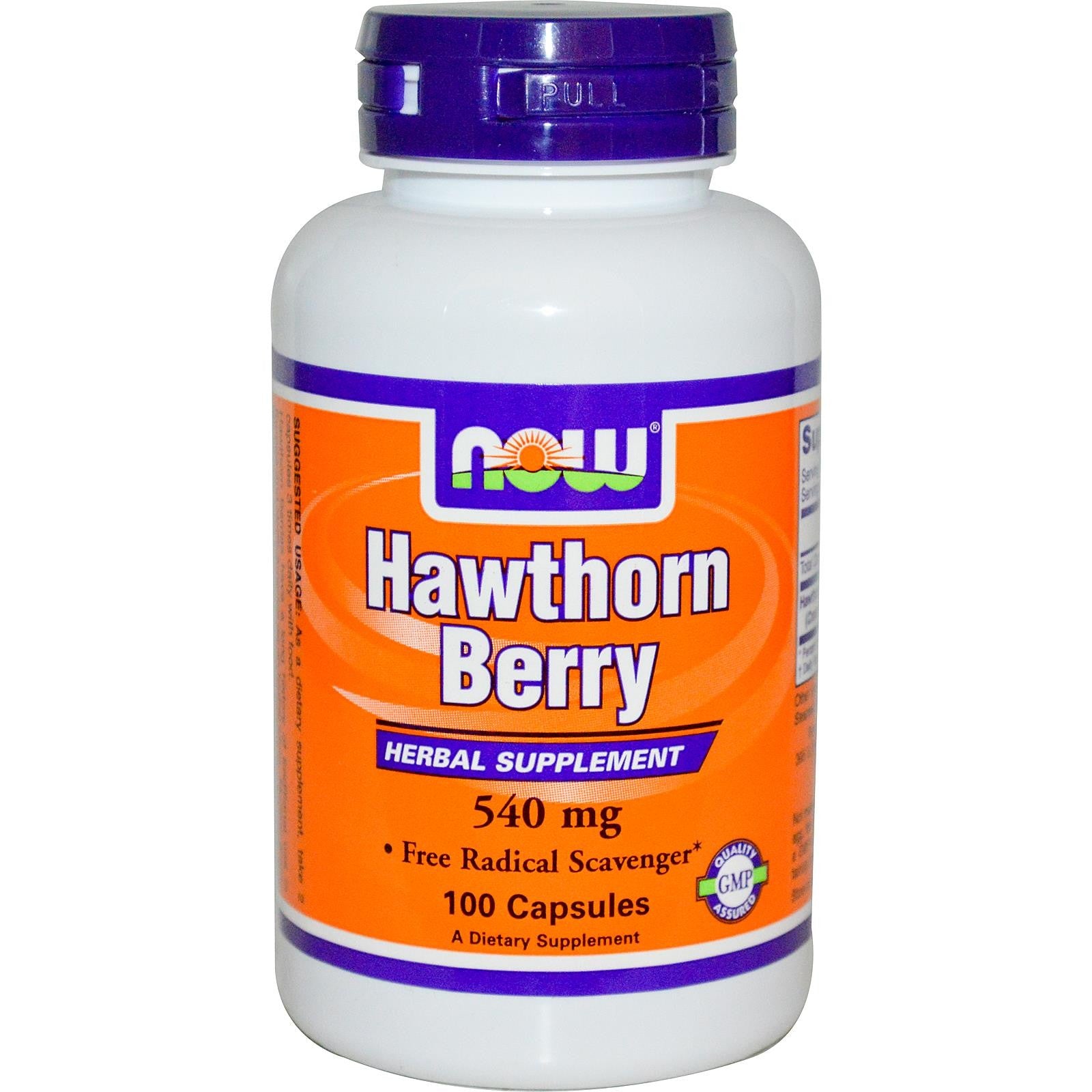 Now Foods, Hawthorn Berry, 540mg, 100 Capsules ... VOLUME DISCOUNT