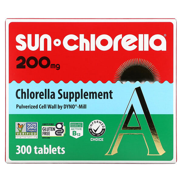 Sun A Chlorella 200Mg 300 Tablets