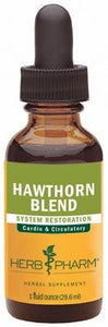 Herb Pharm, Hawthorn Blend, 29.6 ml, 1 fl oz - Herbal Supplement