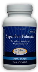 Enzymatic Therapy, Super Saw Palmetto, Men's Health, 180 Softgels