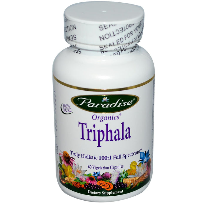 Paradise Herbs, Organics, Triphala, 60 Veggie Capsules