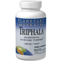 Planetary Herbals Triphala 1000 mg 180 Tablets - Herbal Supplement
