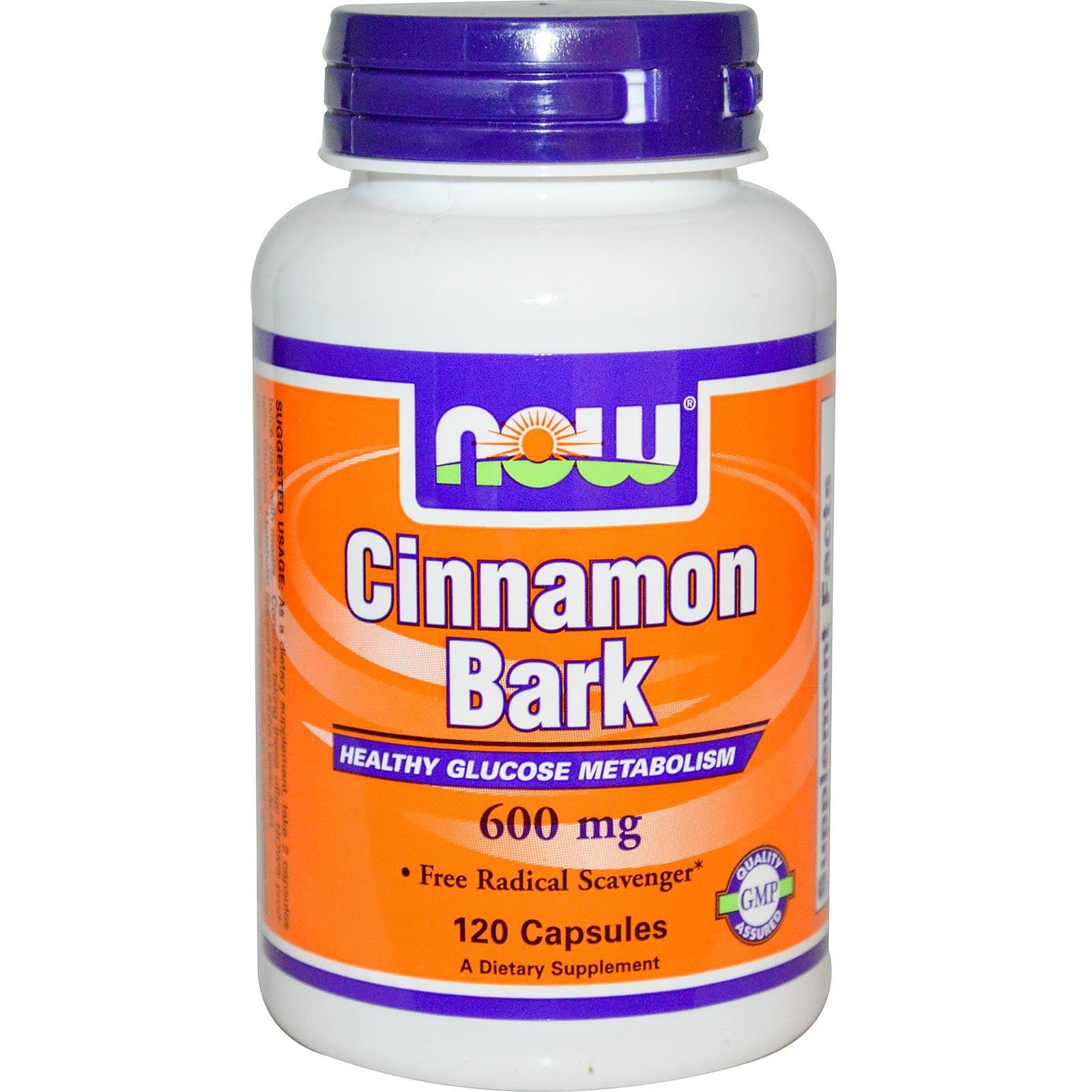 Now Foods, Cinnamon Bark, 600mg, 120 Capsules