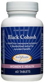 Enzymatic Therapy,Black Cohosh,Women's Health,60 Tablets