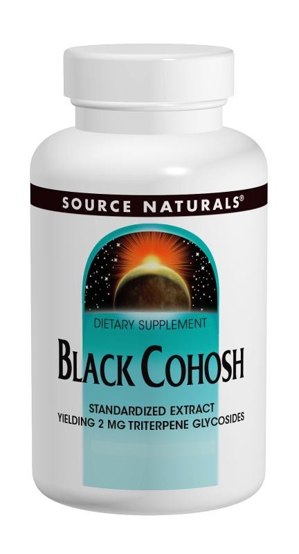 Source Naturals Black Cohosh 80 mg 120 Tablets - Dietary Supplement