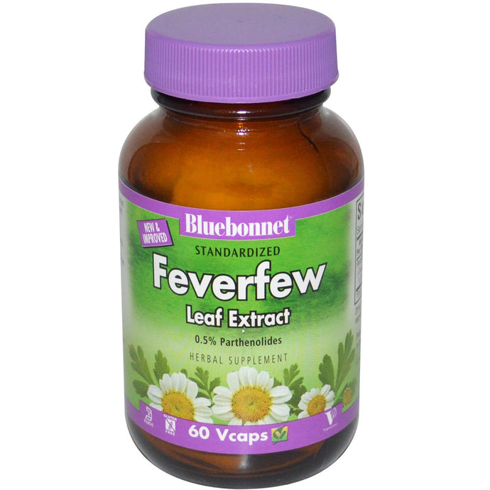 Bluebonnet Nutrition Feverfew Leaf Extract 60 VCaps