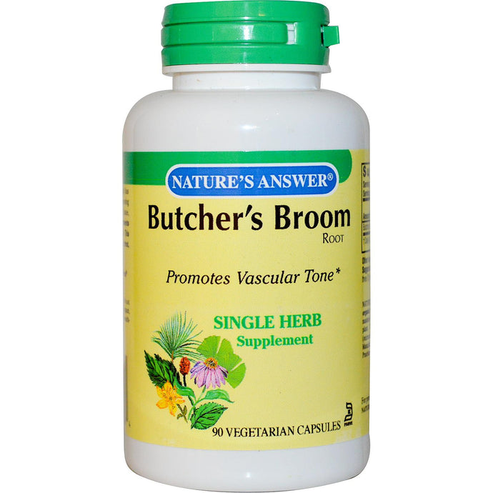 Nature's Answer Butcher's Broom Root 90 Veggie Capsules