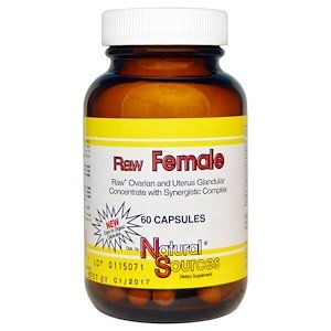 Natural Sources Raw Female 60 Capsules