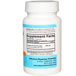 Advance Physician Formulas Tongkat Ali 200mg 60 Capsules