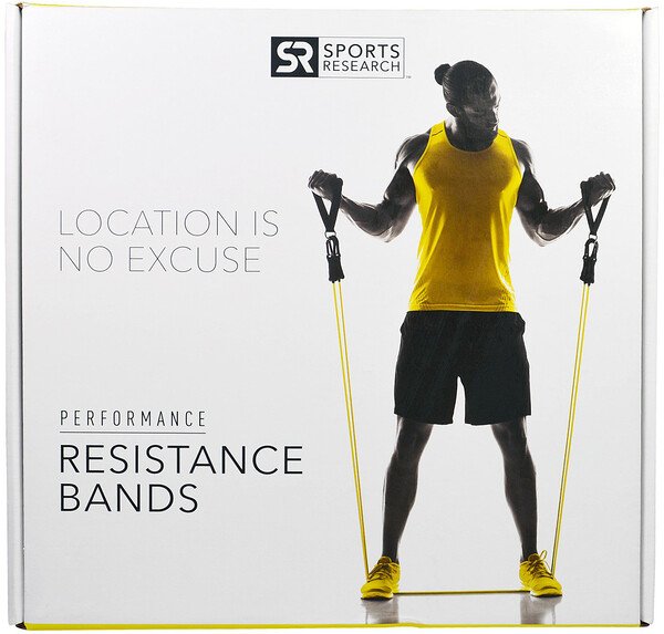 Sports Research Performance Resistance Bands 5 Bands