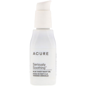 Acure Seriously Soothing Blue Tansy Night Oil 1 fl oz (30ml)