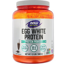 Load image into Gallery viewer, Now Foods Eggwhite Protein Creamy Chocolate 1.5 lbs (680g)