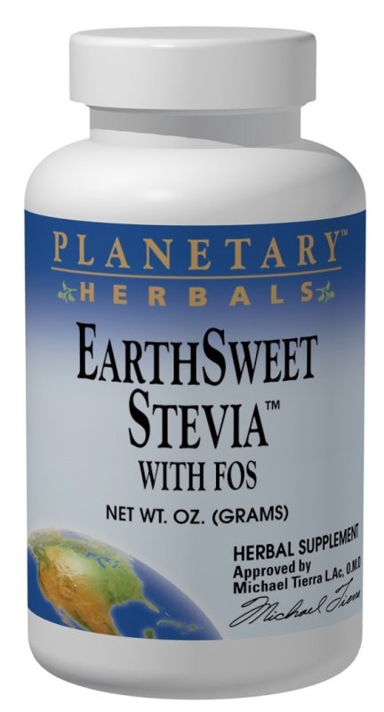 Planetary Herbals, EarthSweet, Stevia, with FOS, 226.8 g