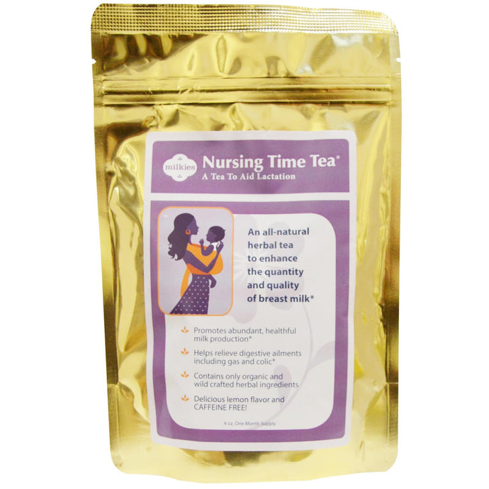 Fairhaven Health Nursing Time Tea Delicious Lemon Flavor Caffeine Free 4 oz