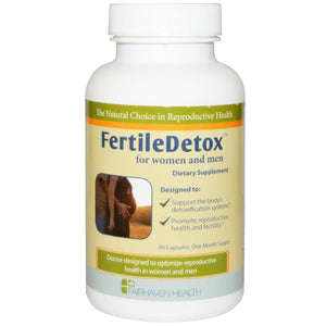 Fairhaven Health FertileDetox for Women & Men 90 Capsules