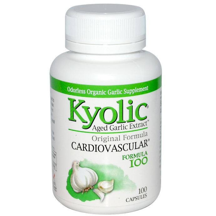 Wakunaga- Kyolic Aged Garlic Extract Original Formula 100 Capsules