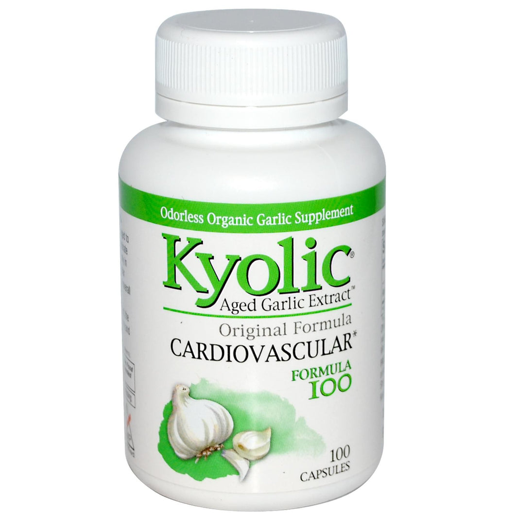 Wakunaga- Kyolic Aged Garlic Extract Original Formula 100 Capsules