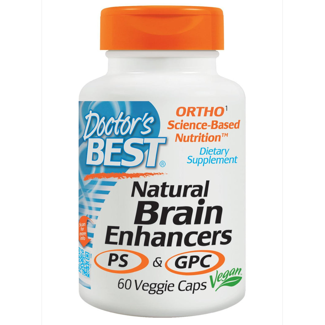 Doctor's Best Natural Brain Enhancers 60 VCaps - Dietary Supplement