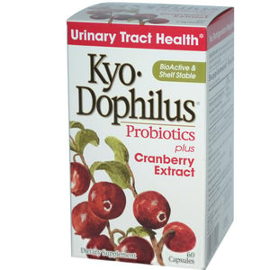 Wakunaga-Kyolic Kyo-Dophilus Probiotics Plus Cranberry Extract 60 Capsules