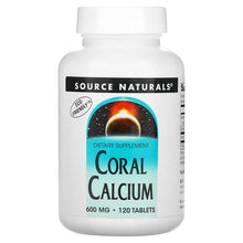 Load image into Gallery viewer, Source Naturals, Coral Calcium, 300 mg, 120 Tablets