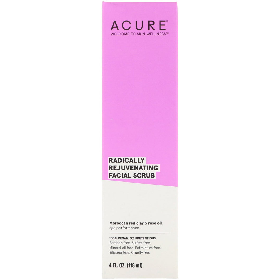 Acure Radically Rejuvenating Facial Scrub 4 fl oz (118ml)