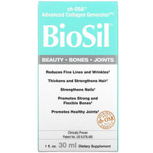 Load image into Gallery viewer, BioSil by Natural Factors ch-OSA Advanced Collagen Generator 1 fl oz (30ml)