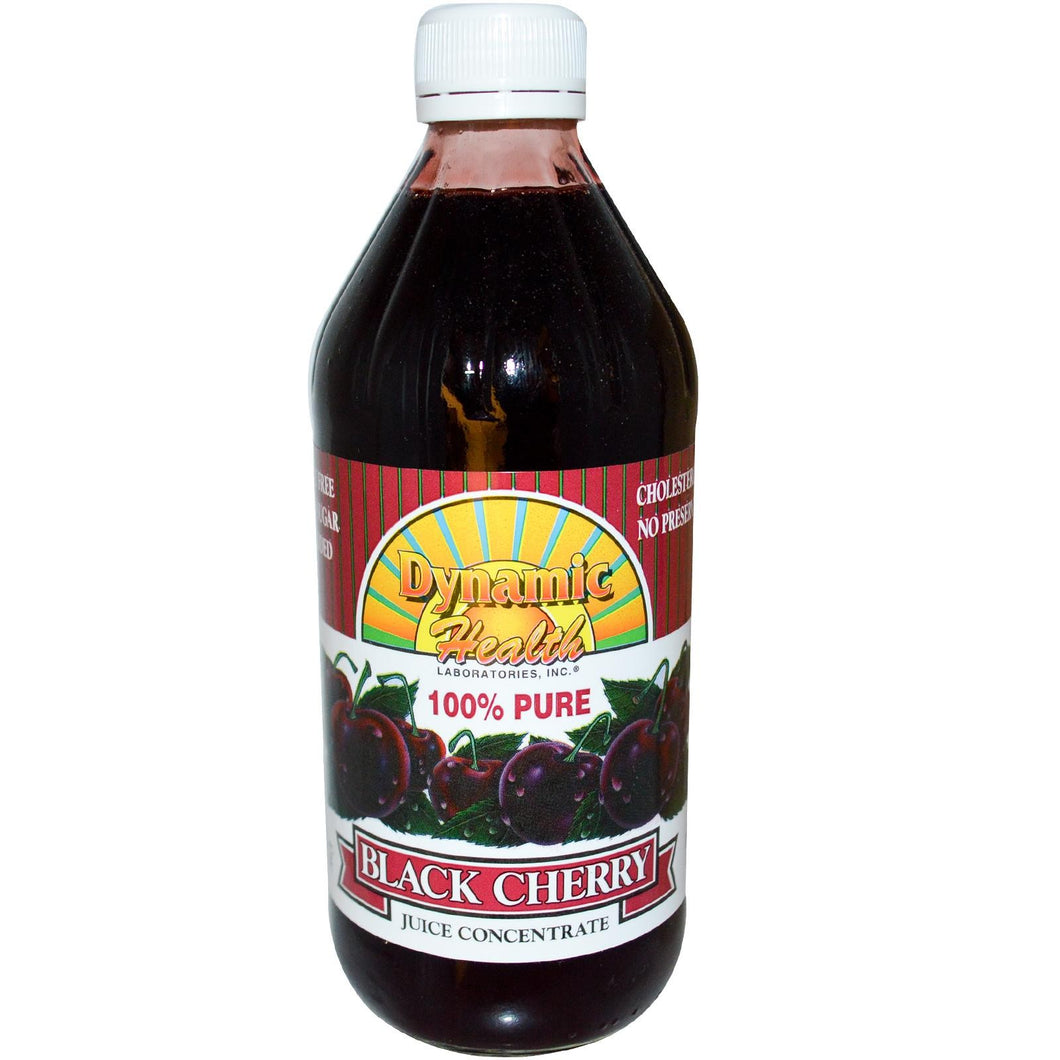 Dynamic Health Laboratories Black Cherry fruit Juice Concentrate 473 ml 16 fl oz