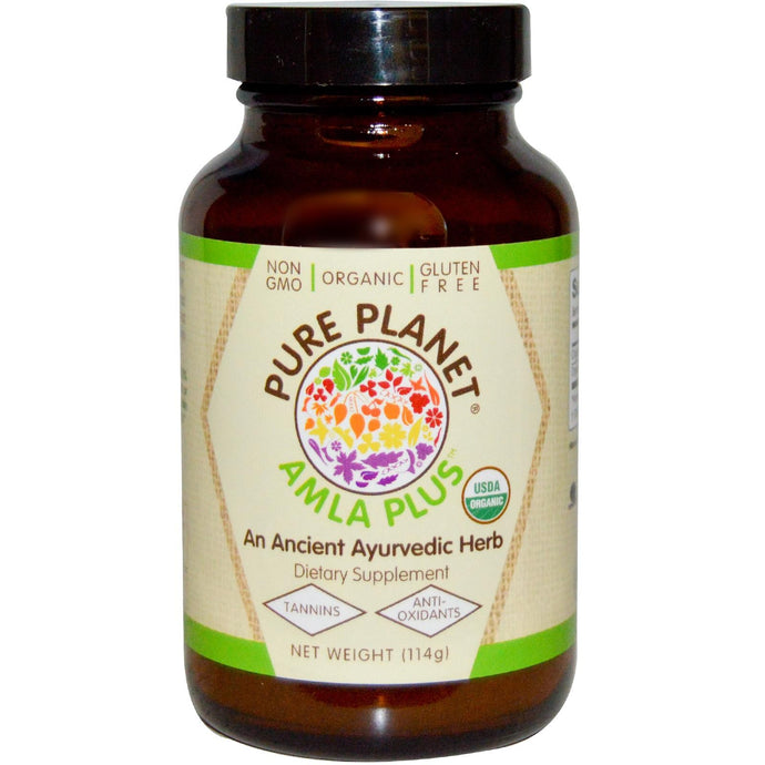 Pure Planet Amla Plus Organic Non GMO 114 g - Dietary Supplement