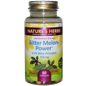 Nature's Herbs Bitter Melon-Power 150 mg 60 Capsules