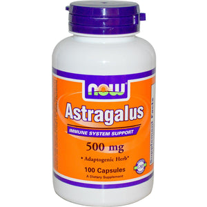 Now Foods Astragalus Immune System Support  500 mg 100 Capsules