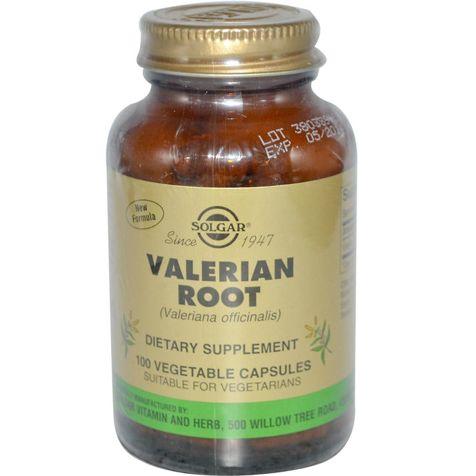 Solgar Valerian Root 100 Veggie Capsules - Dietary Supplement
