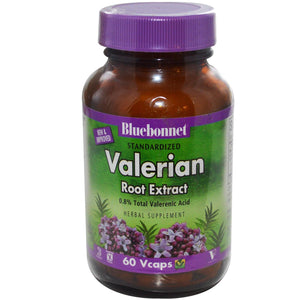 Bluebonnet Nutrition Valerian Root Extract 60 Veggie Capsules