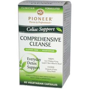 Pioneer Nutritional Formulas Celiac Support Comprehensive Cleanse 60 VCaps