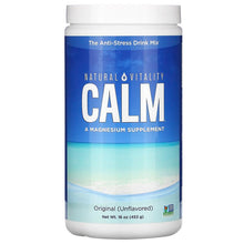 Load image into Gallery viewer, Natural Vitality Natural Calm The Anti-Stress Drink Original Unflavoured 453 g