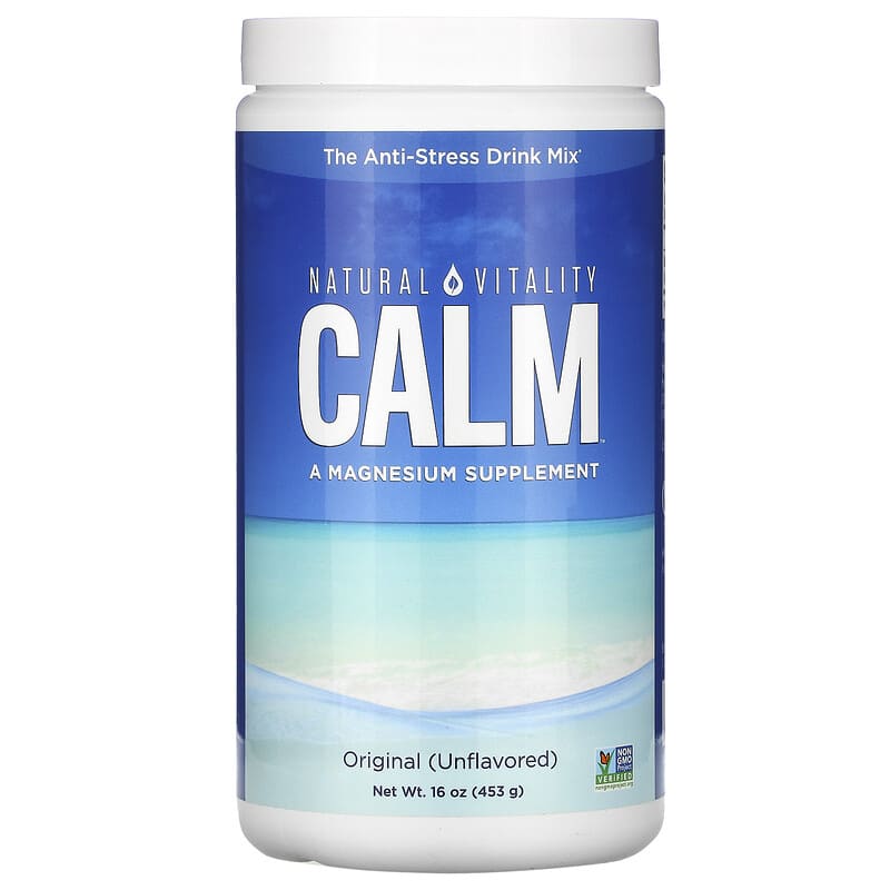 Natural Vitality Natural Calm The Anti-Stress Drink Original Unflavoured 453 g