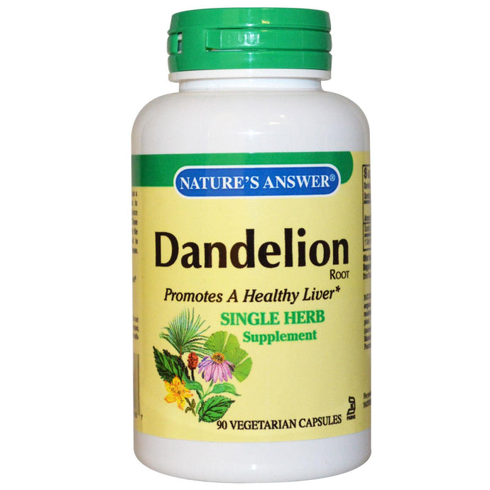 Nature's Answer Dandelion Root 90 Veggie Capsules