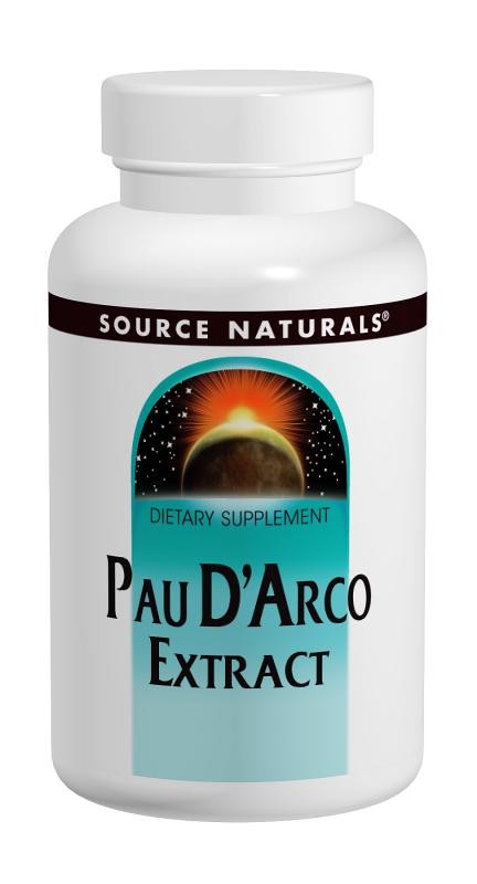Source Naturals Pau D'Arco 500 mg 250 Tablets - Dietary Supplement
