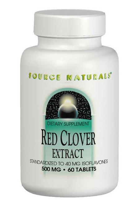 Source Naturals Red Clover Extract 500 mg 60 Tablets
