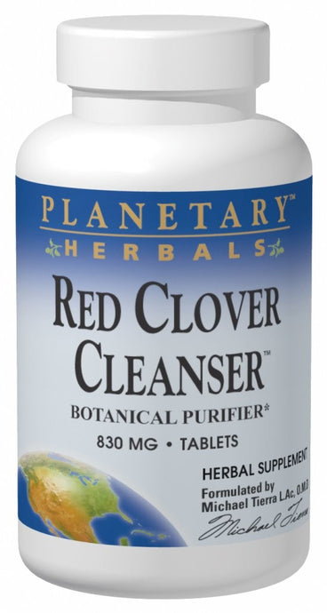 Planetary Herbals Red Clover Cleanser 830 mg 150 Tablets