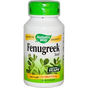 Nature's Way Fenugreek 610 mg 100 Capsules  - Dietary Supplement