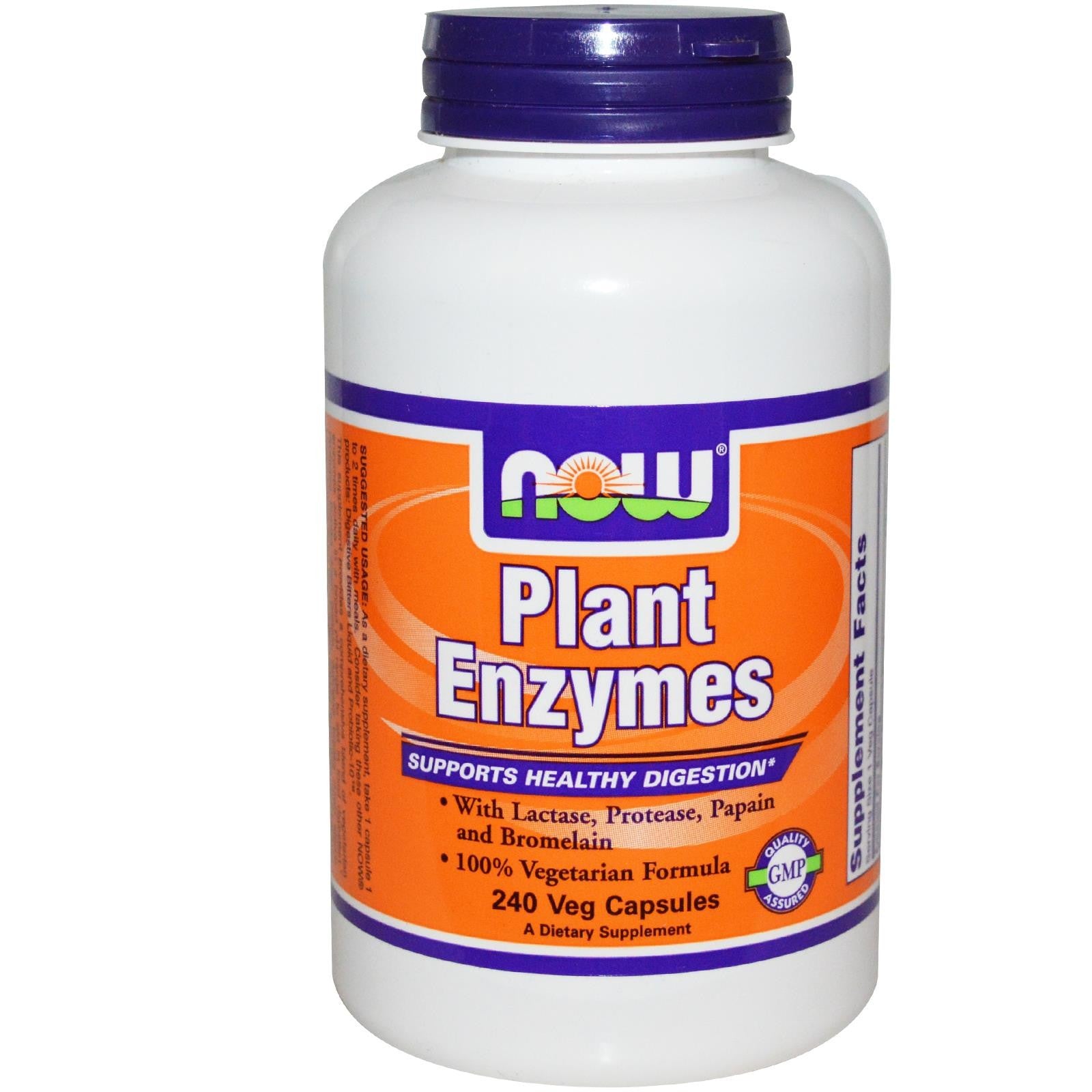 Now Foods, Plant Enzymes, 240 VCaps