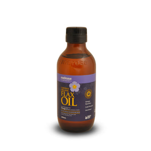 Melrose Certified Organic Flaxseed Oil 200 ml - Superfoods