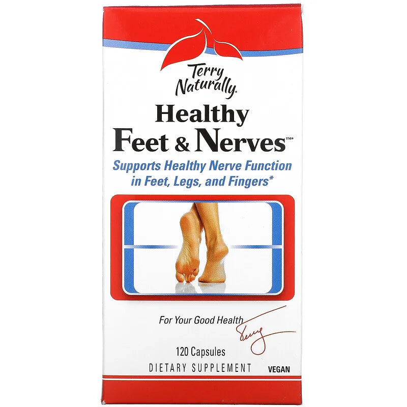 Terry Naturally Healthy Feet & Nerves 120 Capsules