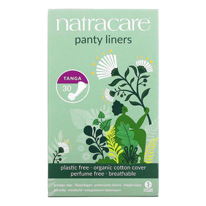 Natracare, Panty Liners, Tanga, Organic Cotton, 30 Panty Liners