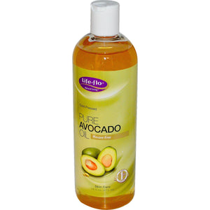 Life Flo Health Pure Avocado Oil Skin Care 473 ml 16 fl oz