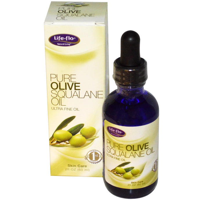 Life Flo Health Pure Olive Squalane Oil Skin Care 60 ml 2 fl oz