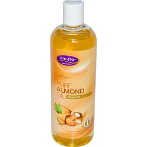 Life Flo Health Pure Almond Oil Skin Care 473 ml 16 fl oz