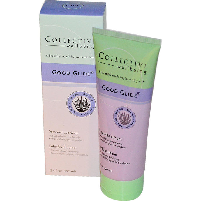 Life Flo Health Collective Wellbeing Good Glide Personal Lubricant Aloe Vera 100 ml 3.4 fl oz