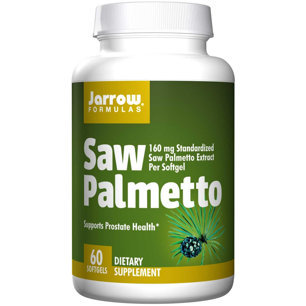 Jarrow Formulas Saw Palmetto 160 mg 60 Softgels - Dietary Supplement
